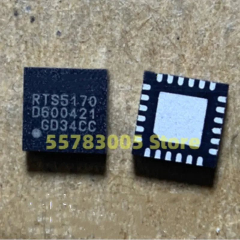 

10PCS New RTS5170-GRT RTS5170-GR Silk screen RTS5170 QFN24 Card reader driver chip IC