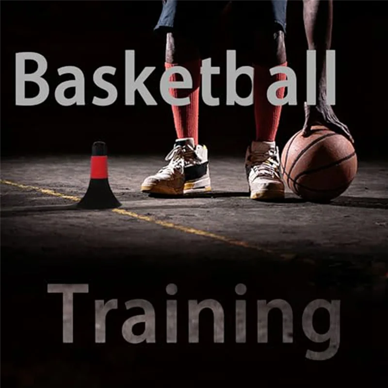 Y49A-12 pezzi Coni da allenamento sportivo Coni da 9 pollici per pattinaggio in plastica per agilità per bambini Pratica di calcio e basket