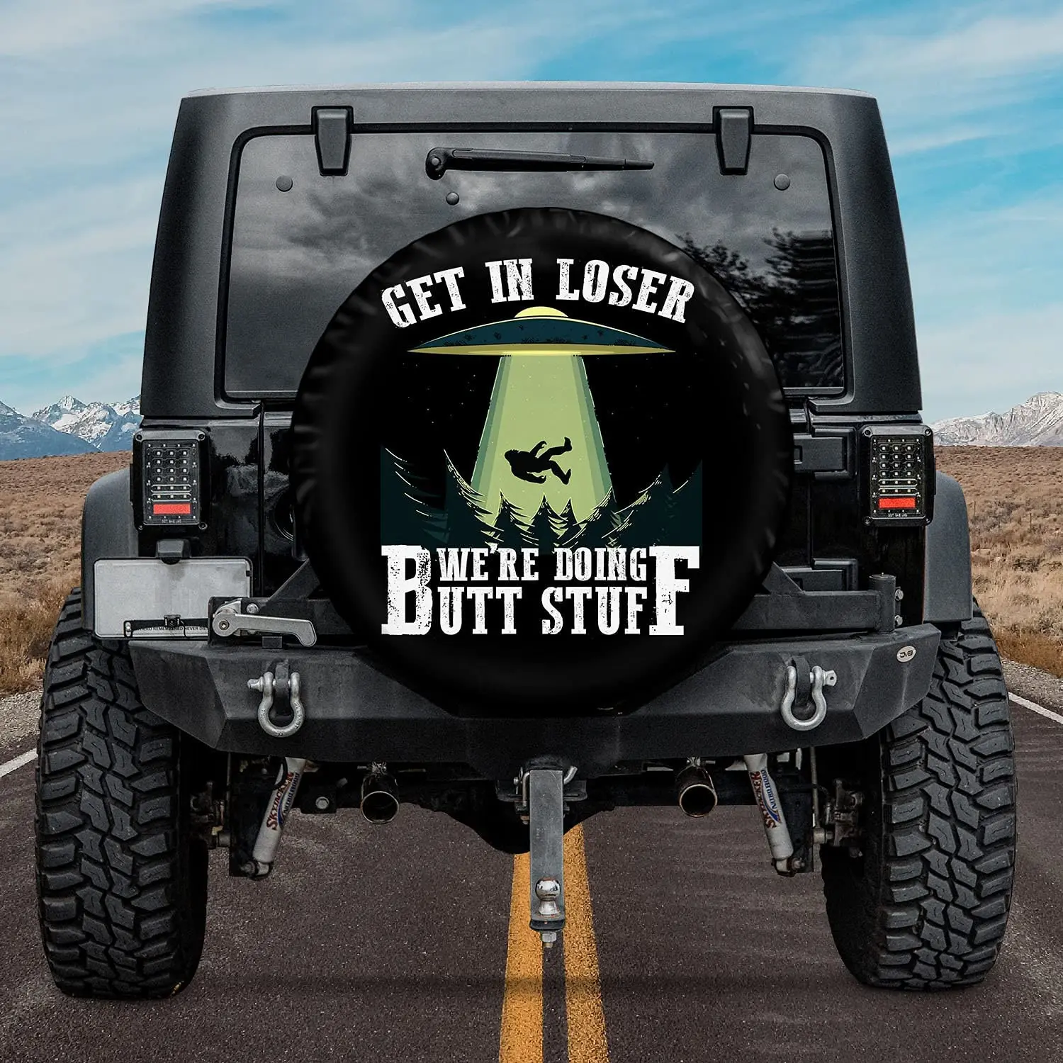 Funny Bigfoot Spare Tire Covers - Car Accessories (