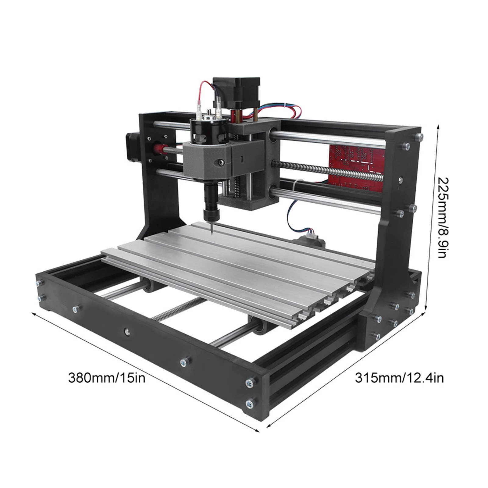 CNC 3018 Pro/Mini Kit de enrutador de máquina de grabado para plástico, madera y acrílico