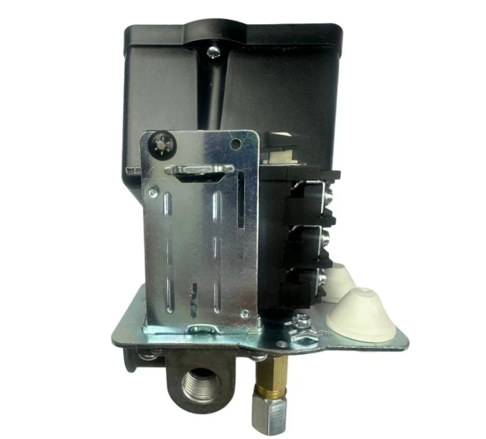 LF18-4H Four-Hole Air Compressor Pressure Switch with Gauge Valve, High-Quality Controller for Pneumatic Pump Regulation