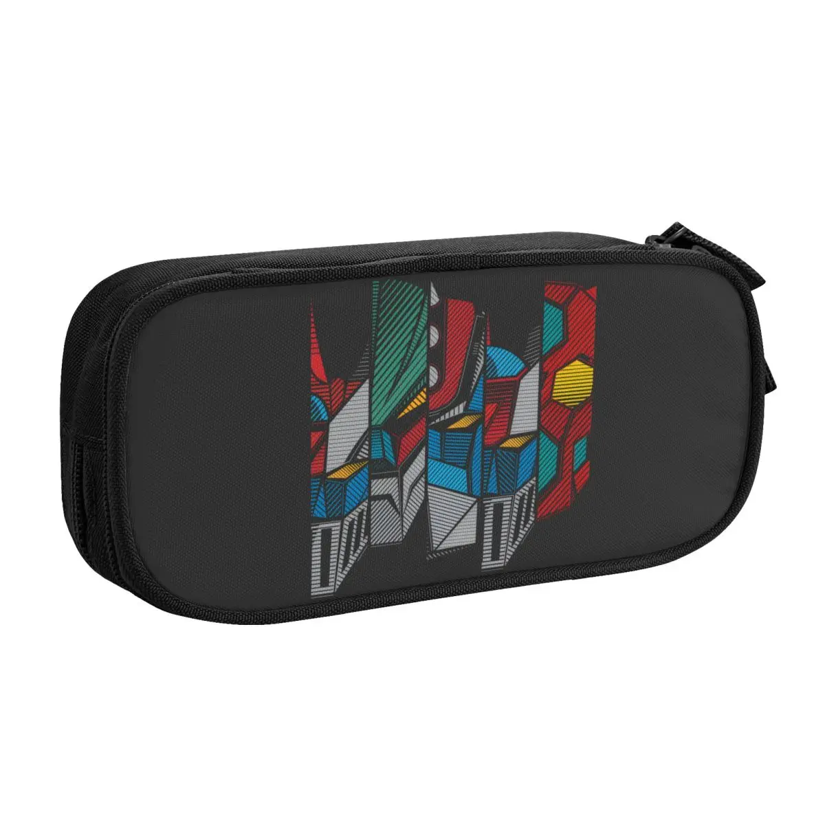 Custom Goldorak UFO Robot Grendizer Korean Pencil Cases Boys Gilrs Large Capacity Pencil Box Students Stationery