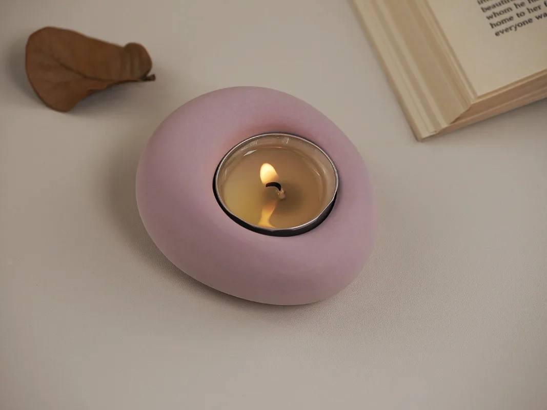 Irregular Candlestick Silicone Mold Round Bubble Candle Holder Molds Concrete Tealight Holder Mold Plaster Epoxy Resin Art Mould