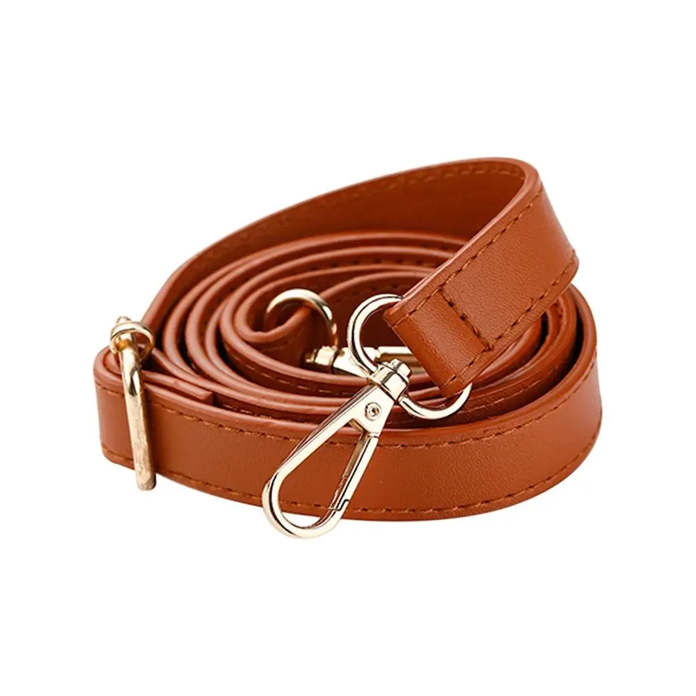 Fashion PU Leather Bag Handle Replacement Bags Strap 130cm Adjustable Shoulder Bag Strap Handbag Belts Bag Parts Accessories