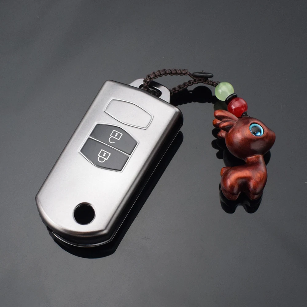 

2 3 кнопки с дистанционным управлением из ТПУ, чехол для автомобильного ключа, держатель для ключей для Mazda 2 3 5 6 CX7 CX9 RX8 MX5 MPV Demio, защитная сумка-брелок