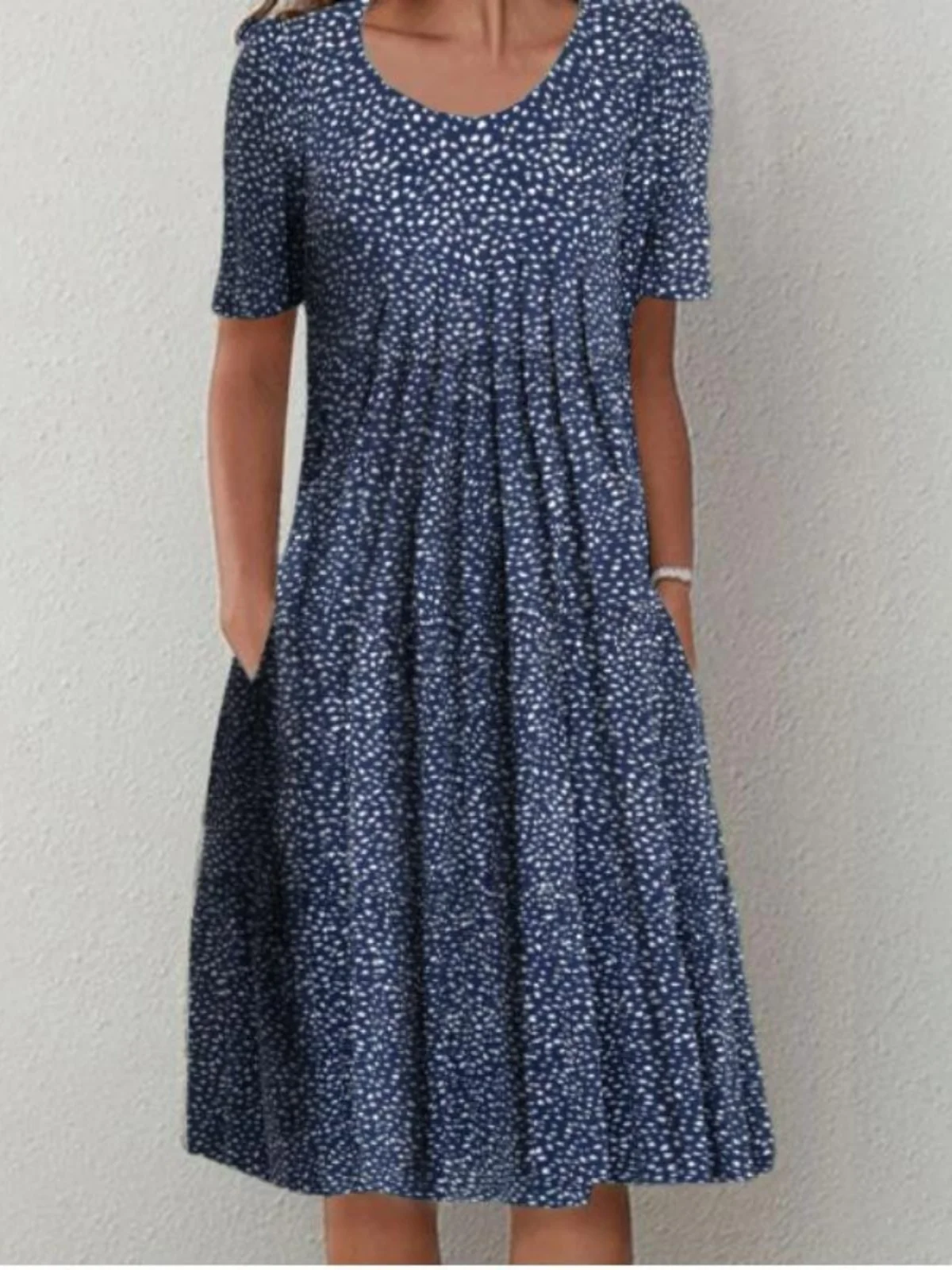 T-shirt ample imprimé pour femmes, taille haute, ligne a, Dr, Fiber de Polyester, printemps été automne hiver, nouvelle collection