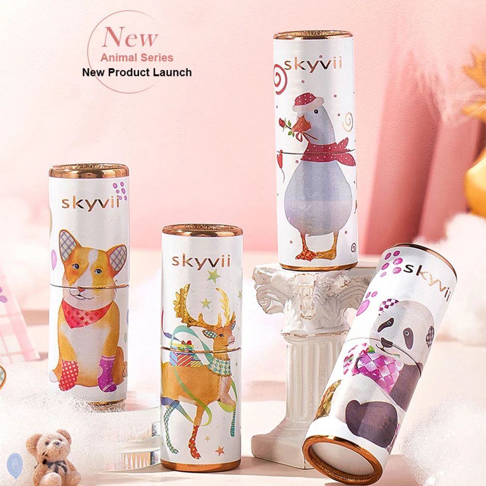 1pc Animal Series Solid Balm Perfumes Stick for Women Men Long-lasting Fresh Fragrances Portable and Easy To Use Women Cosmetic