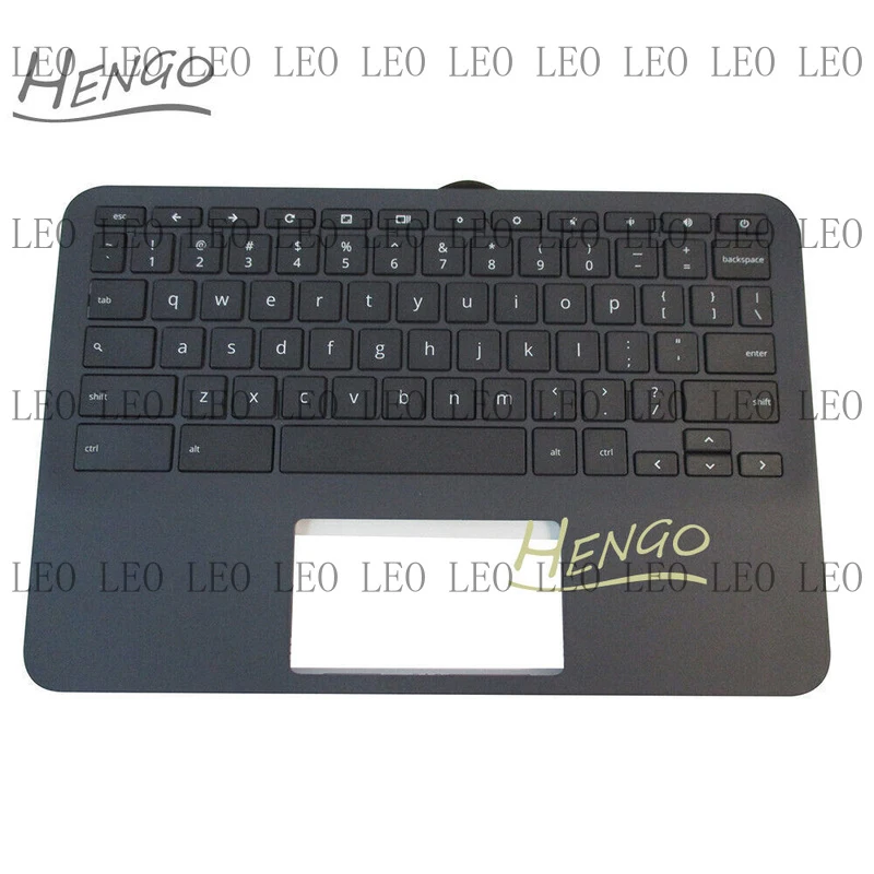 SS  New For HP Chromebook 11 G8 EE Palmrest w/ US Keyboard L90338-001 L90339-001