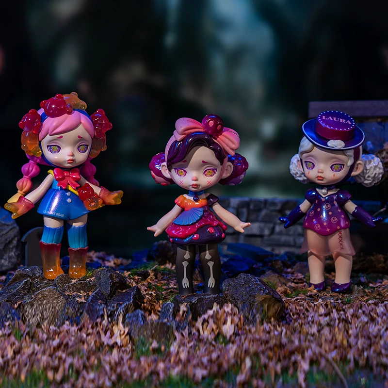 Toycity "حفلة وحوش حلوة" سلسلة صندوق أعمى عمل الشكل الأصلي الكرتون المحيط صندوق غامض لعب الأطفال عيد ميلاد Gi #3