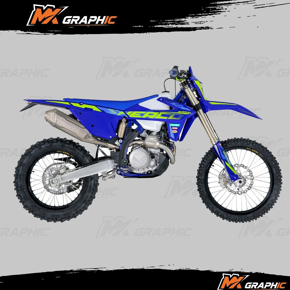 

For Sherco SE SEF SE-F 125 250 300 450 2025 2026 Motorcycle Factory Xtrem Enduro GP Holcombe Sticker Graphic Decal Kit