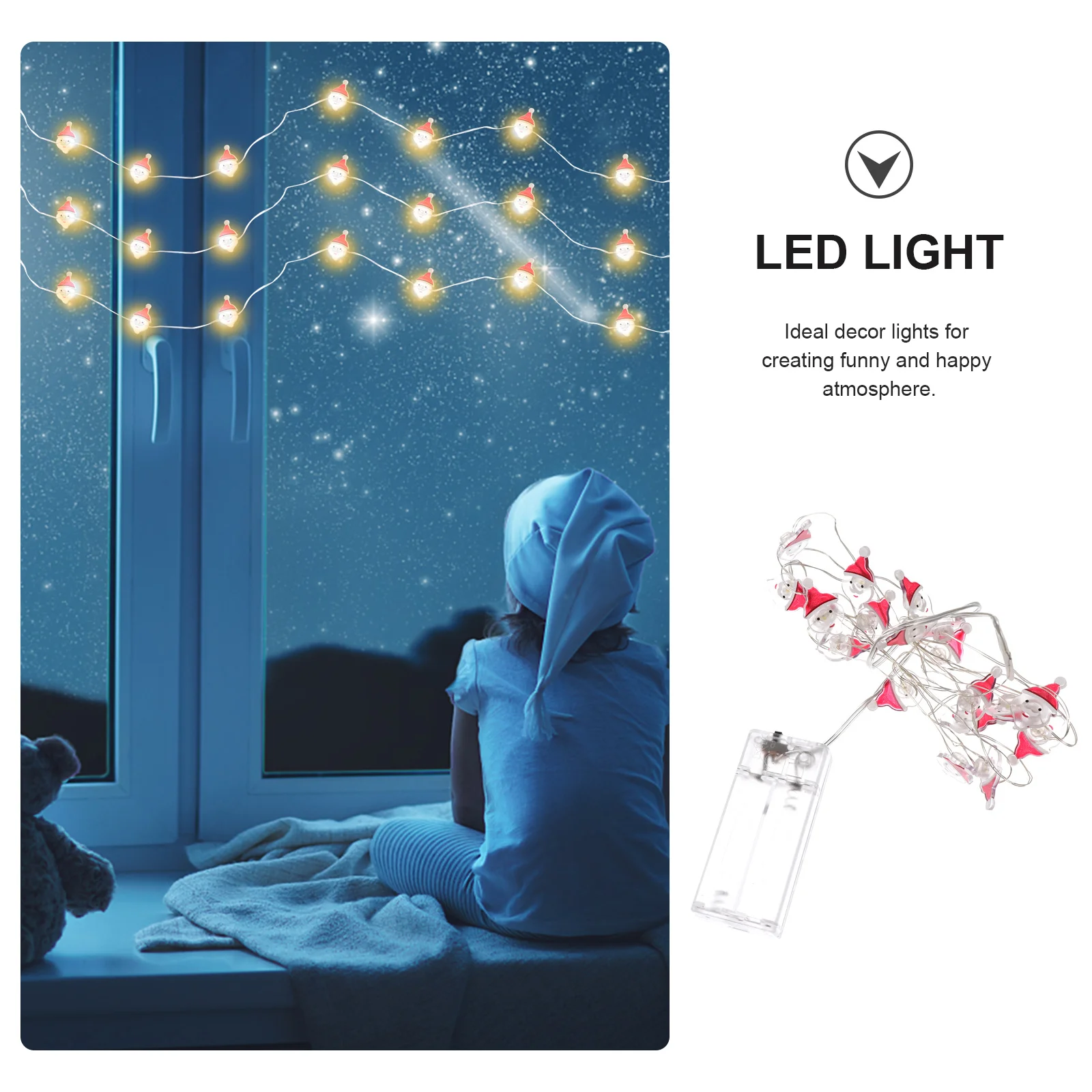 1 قطعة Led سلسلة أضواء الملونة الجنية ضوء زينة عيد الميلاد حفل زفاف المنزل فندق أجواء الديكور مصباح عطلة الإضاءة