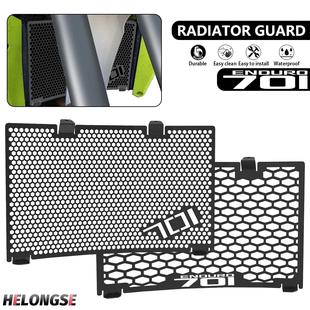 

For Husqvarna 701Enduro 701Supermoto 16 2017 2018 2019 2020 2021 2022 2023 701 Supermoto Enduro Motorcycle Radiator Guard Cover
