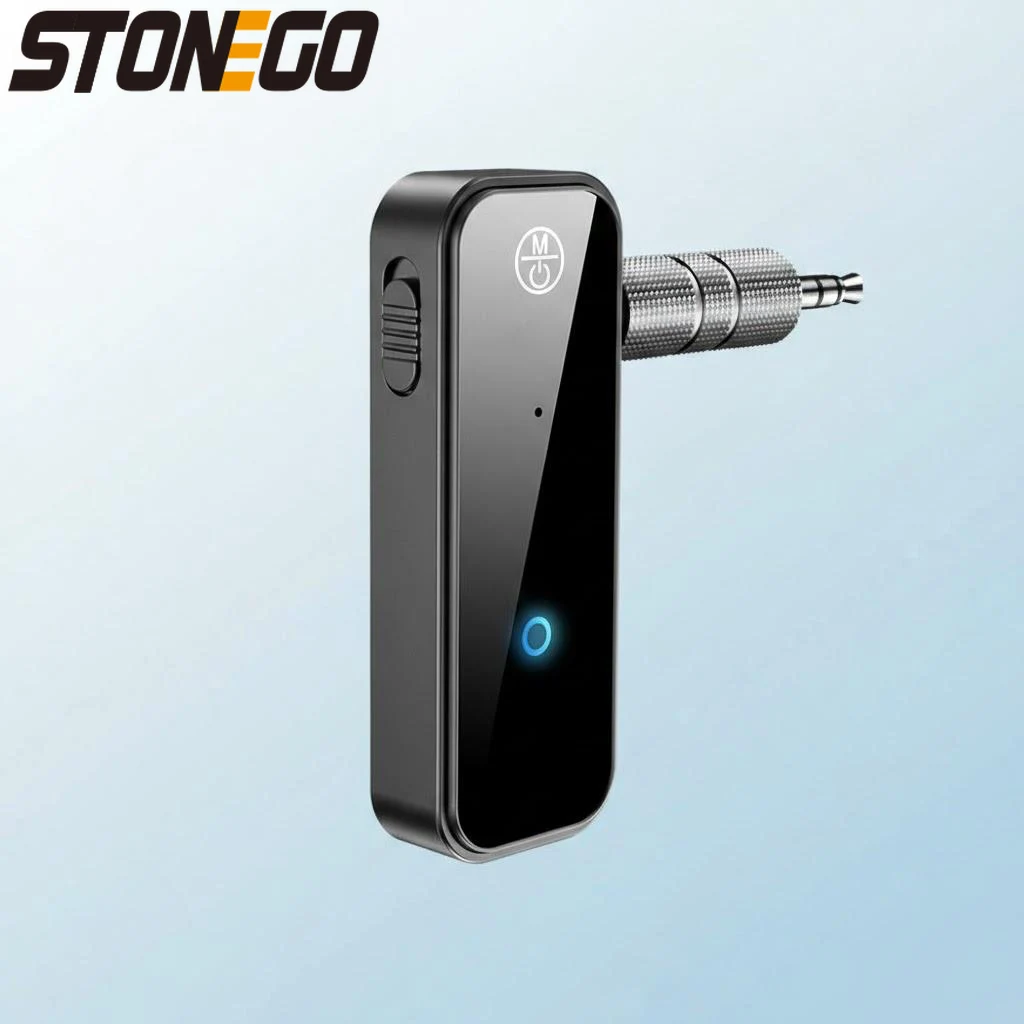 

Bluetooth 50 Audio Adapter Wireless 35mm AUX Stereo Receiver Transmitter for Car Home Speaker TV Sound System
