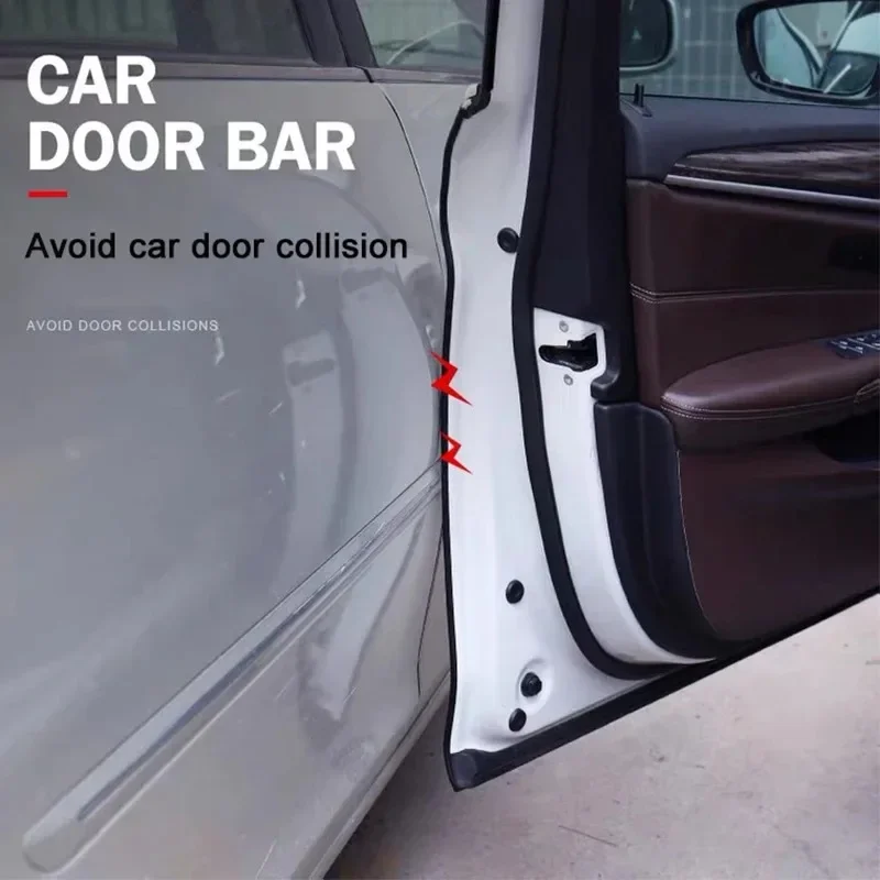 2M/5m car door protector anti collision strip U type universal high quality rubber car door edge protection car accessories