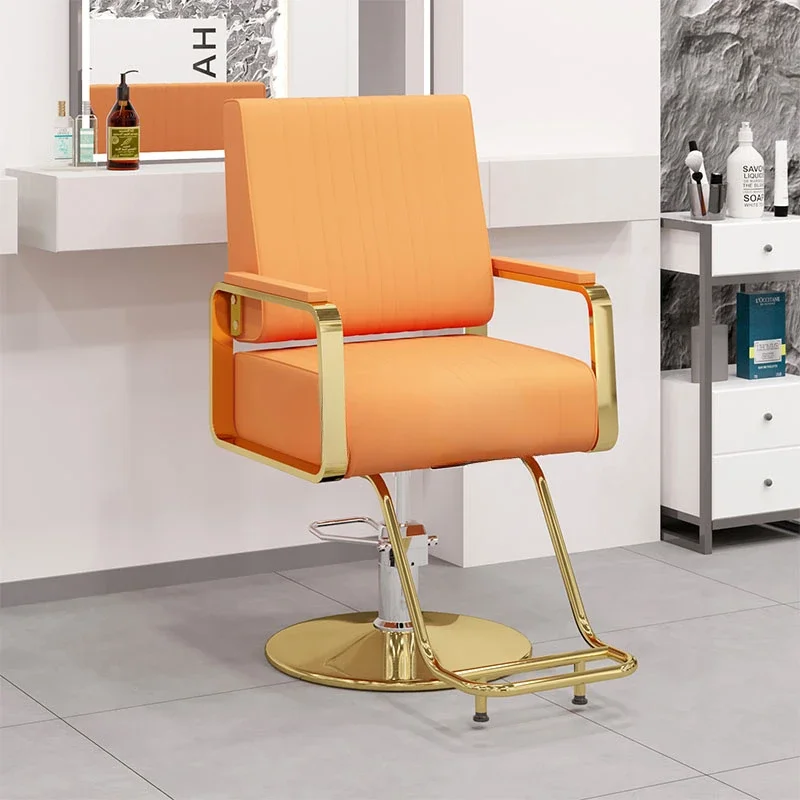 

Barber Chair Shampoo Armchairs Beauty Nail Salon Makeup Pedicure Professional Swivel Hairdressing Hair Stylist Makeup Cadeira