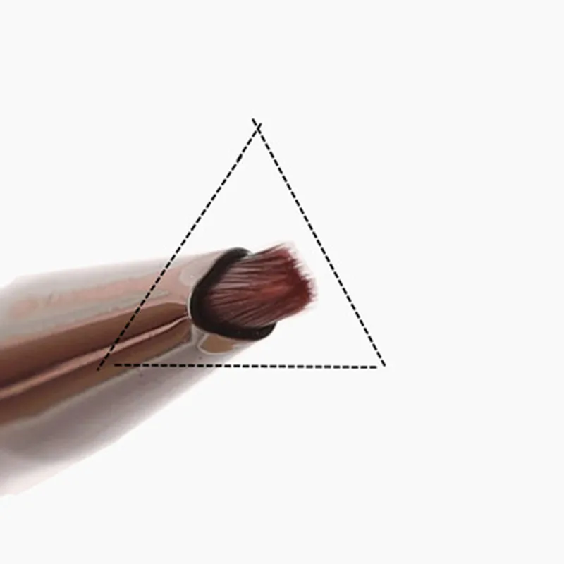 1/2PCS Triangular Brush Nail Art Brush Painting Drawing Pen Acrylic Gel UV Extension Brush Nail DIY Manicure Tools