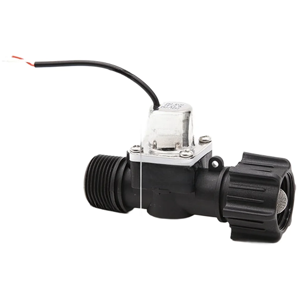 Bistable Solenoid Valve 3/4 Inch NPT Black For Pulse Type For Bathroom Toilet Urinal Irrigation Compact Electronic Control Tool