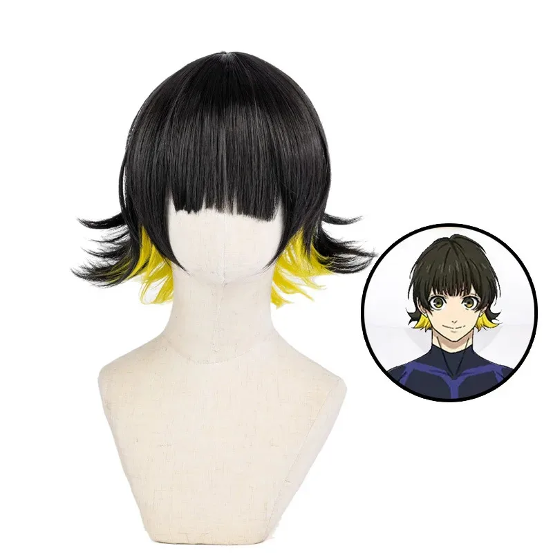 

Anime BLUE LOCK Bachira Meguru Wig Cosplay High Quality Halloween Party Wigs