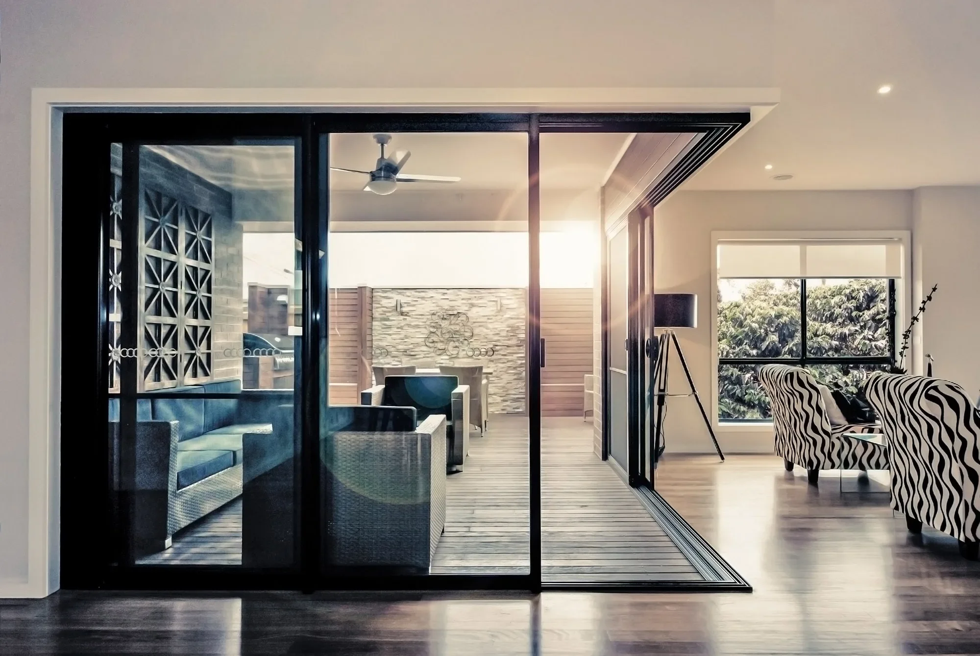 Sliding Glass Door System Energy Efficient Double Glazed Door Aluminium French Sliding Doors for House Balcony Patio