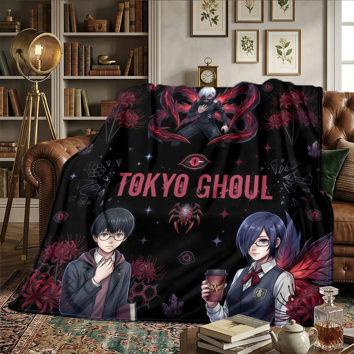 Tokyo Ghoul Patterns Home Blanket High quality All Seasons for Home Decor Naps Warmth and Comfort Gifts -HE101