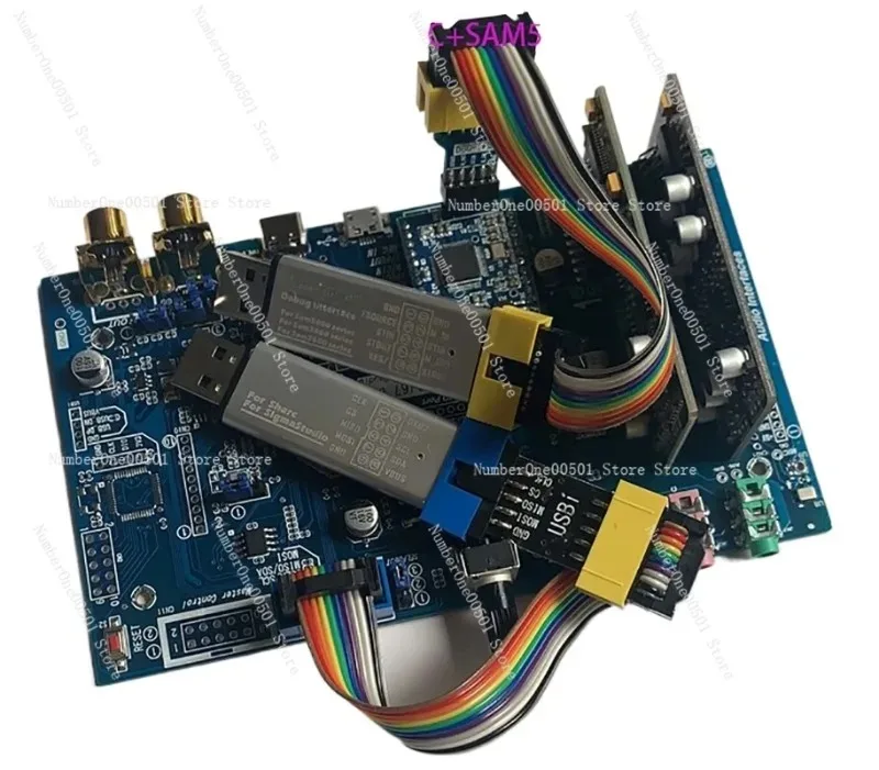 ADAU1463 Development Board for ADAU1467 Compatible with CT7601USB Interface SAM5504 Effect Module