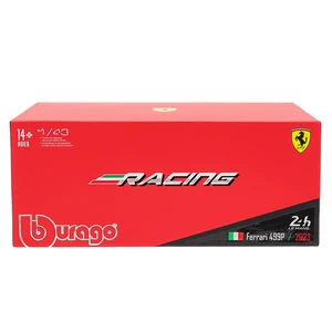 BBURAGO-DIECAST Pull Cars, Ferrari 499p, 488 250 512 Legierung, Luxusfahrzeugmodell, Spielzeuggeschenksammlung, 1:43, 2022 8 Hauptverkauf von Ferrari -Rucksack - №4