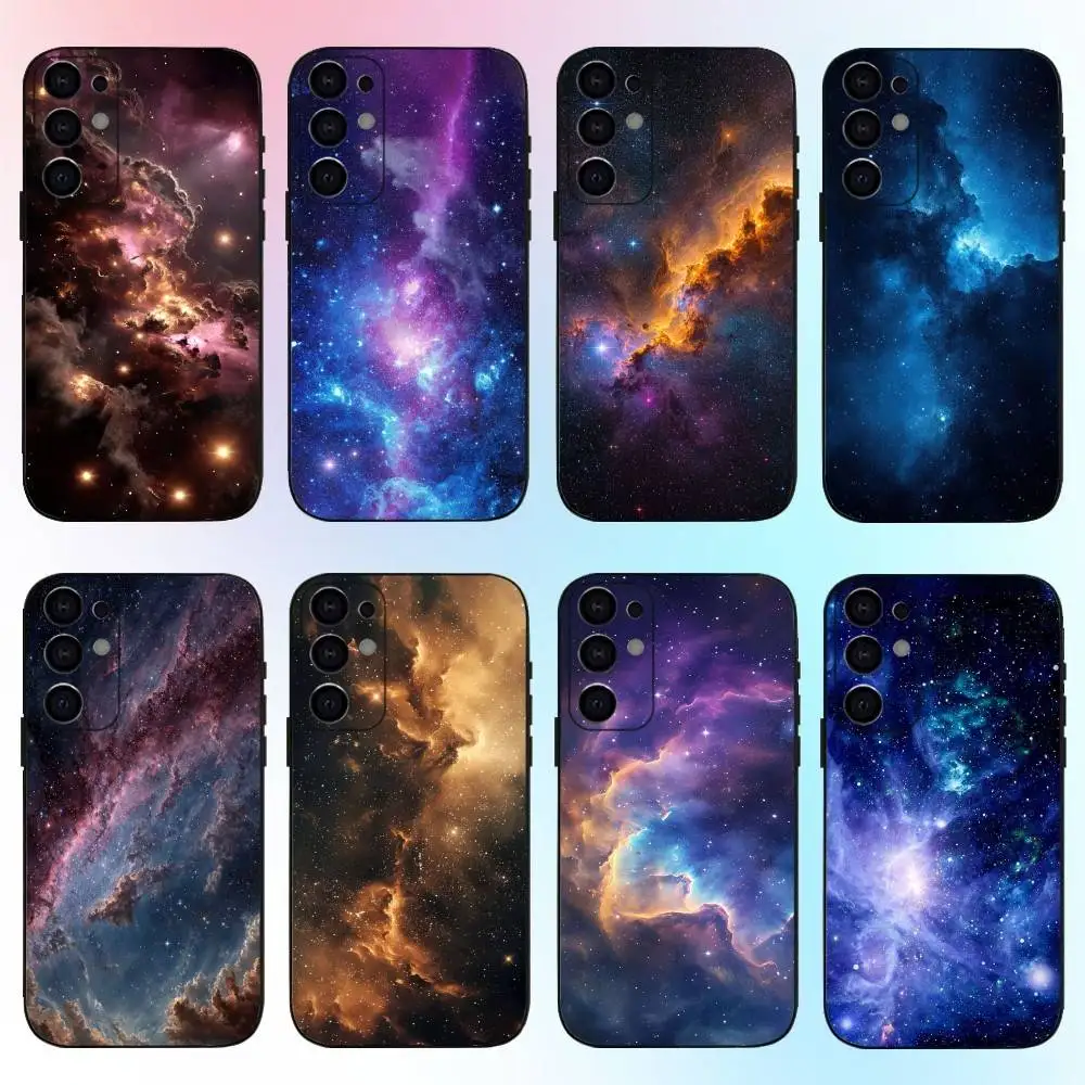 

Space For Galaxy Universe Phone Case For Samsung S25,S24,S21,S22,S23,S30,Ultra,S20,Plus,Fe,Lite,Note,10,9,5G Black Cover