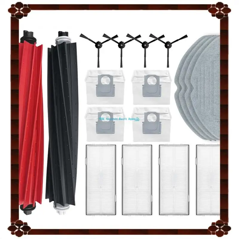 Per Roborock S8/S8 PLUS/S8 Pro Ultra/G20 Robot Aspirapolvere Spazzola Laterale Principale Filtro Hepa Mop Panni Sacchetto Per La Polvere Accessori