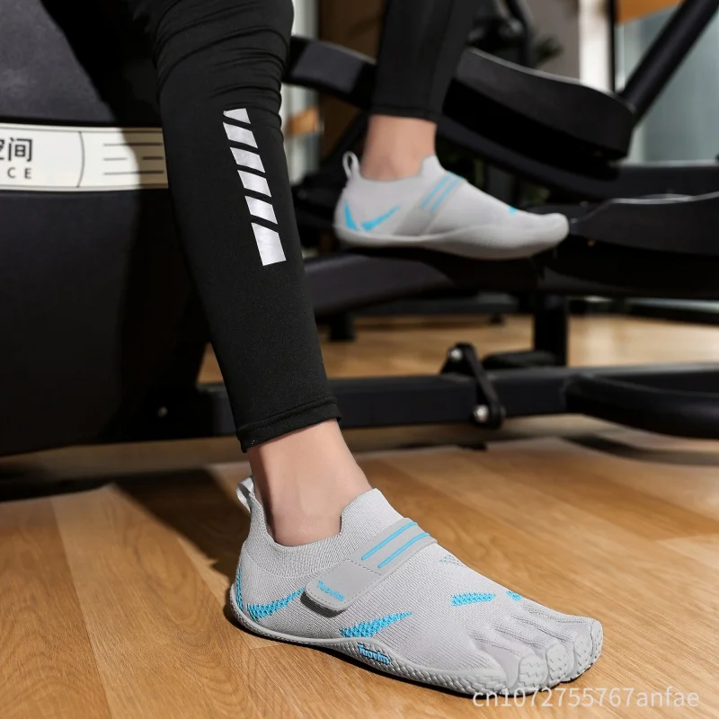 Herren Damen Fünf-Zehen-Schuh Professionelle Wanderschuhe Indoor Yoga-Schuh Herren Barfuß-Stil Allround-Training Rutschfester Fitness-Schuh – Detail 14