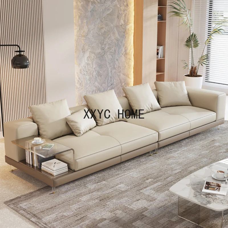 Sectional Minimalist Living Room Sofas Modern Luxury Apartment Multifunctional Sofa Storage Relaxing Divano Letto Home Furniture