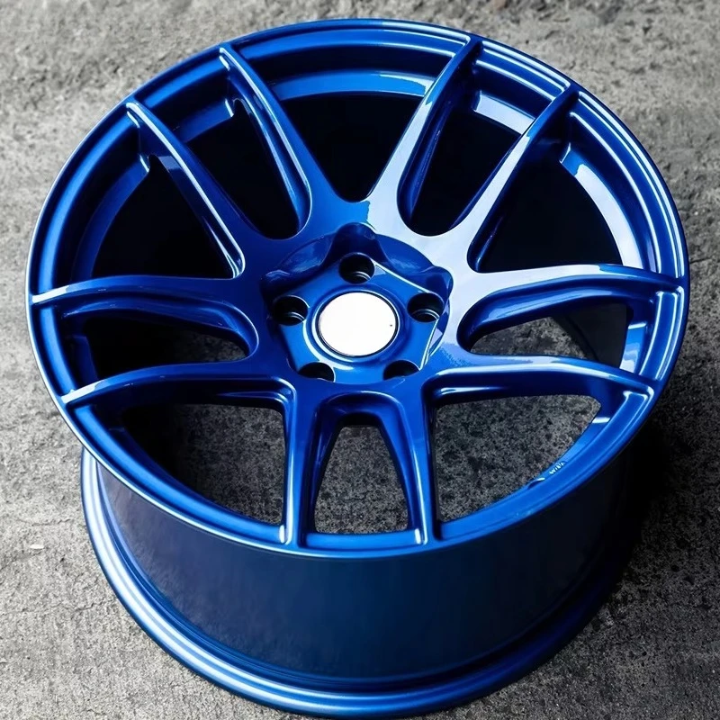 

GLossy Indigo Blue Aluminium unibody forged wheels 19 20 21 22 24 26 wheels, painted Glosysy 5x114.3 5x112 5x130 car wheels