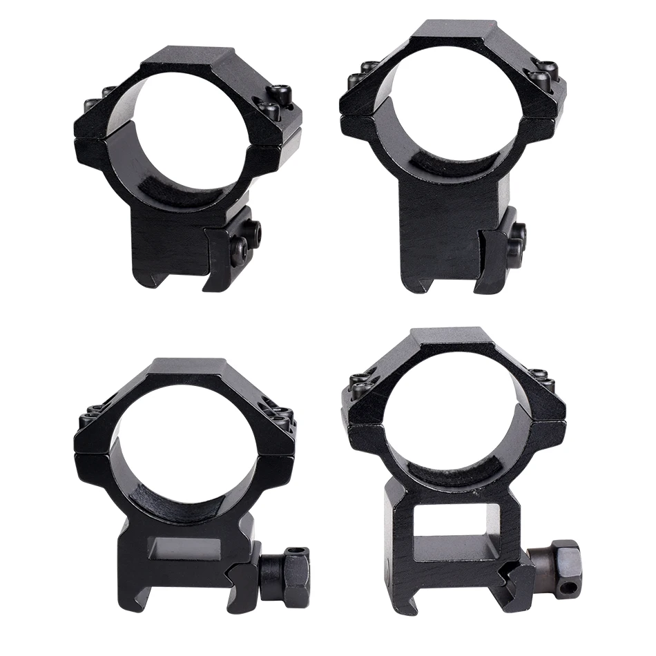 فم حلقة أظافر مزدوجة معدنية 30 مم، دعامة نطاق البصر، دعامة مصباح يدوي ليزر، مجهزة بمفتاح ربط سداسي، حامل 20 مم/11 مم #5