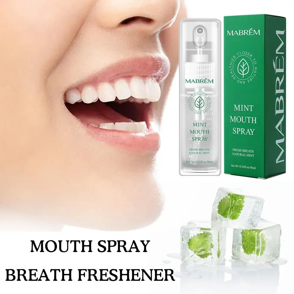 Mouth Spray Breath Freshener Mint Mouth Spray Cleans Removes Removes Bad Smoke Freshener Spray Smell Mouth Breath Air The B I7M3