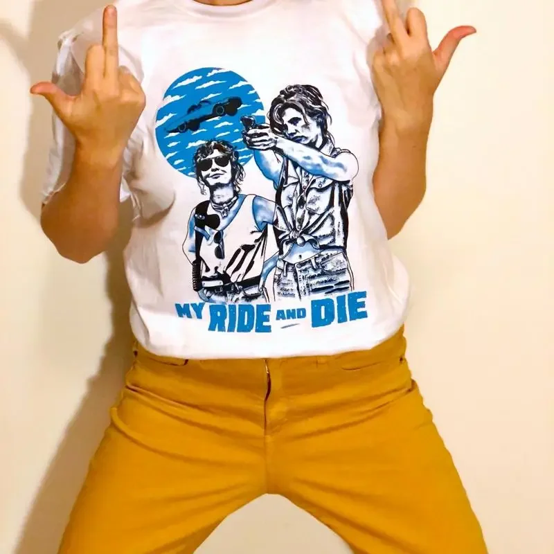Thelma and Louise My Ride AND Die t shirt UNISEX T Shirt