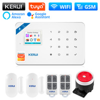 KERUI W181 Alarm System Kit with Door Sensor WIFI GSM Alarm for Home Security Support Alexa Tuya Smart APP Remote Control