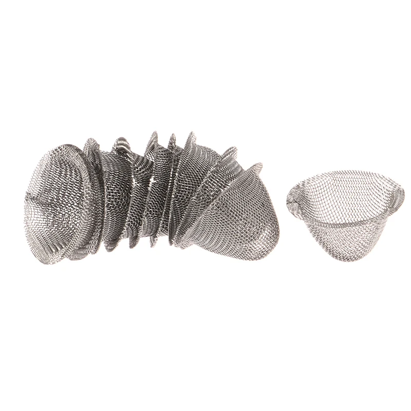 10Pcs Tobacco Filter Mesh Crystal Pipe Tobacco Pipe Screen Filter Net Shisha Hookah Net