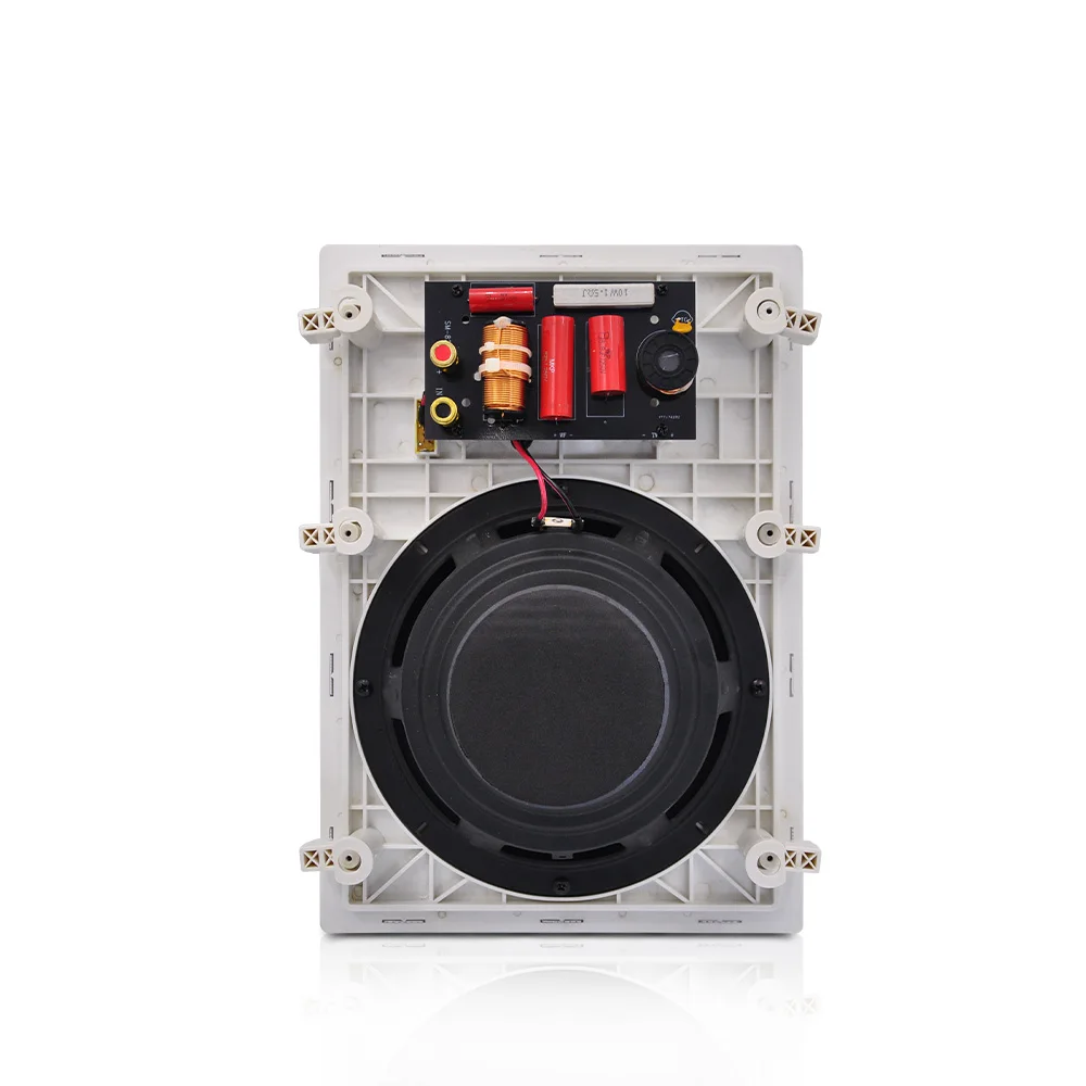 Duża moc 80W prostokątny koncentryczny głośnik sufitowy 8-calowy radio HiFi głośnik kina domowego nagłośnienie adres publiczny róg