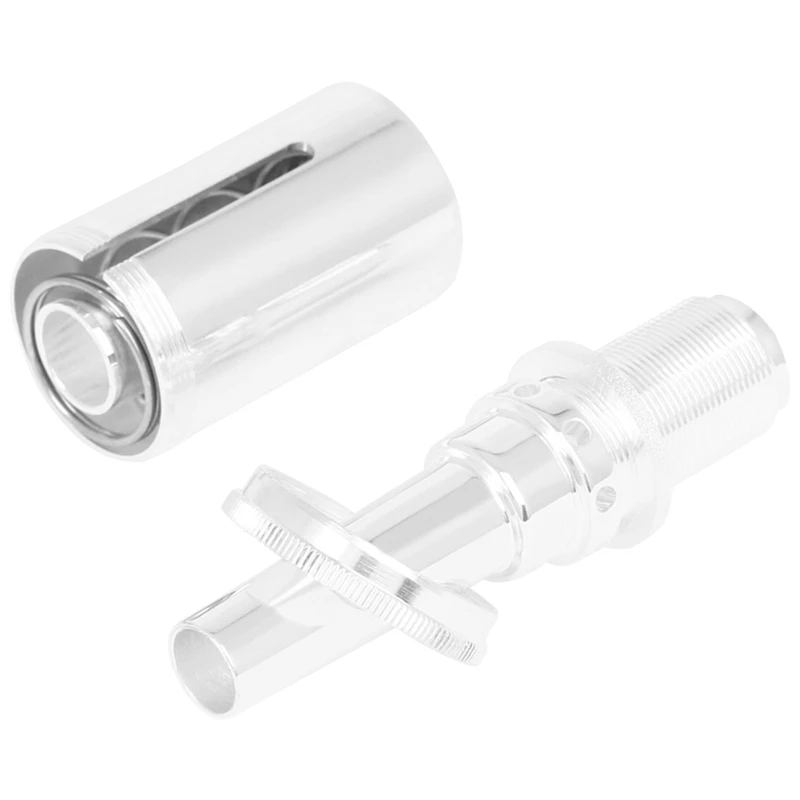 Trumpet Pressure Reducing Valve Trainer Trumpet Mouthpiece Corrector Professional Correction Assistant Tool,Silver-A09G