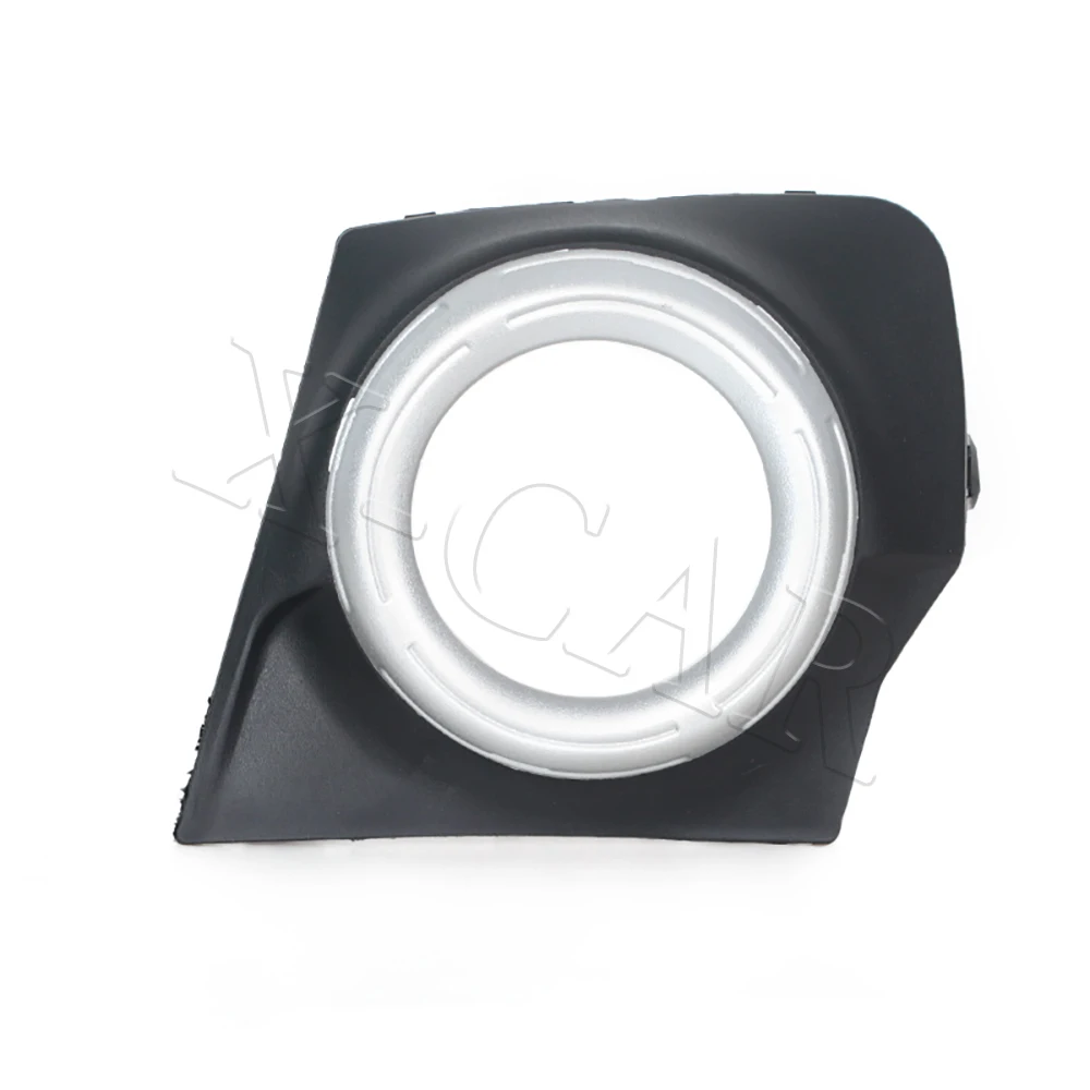 For Mitsubishi L200 Triton MQ MR 2015 2016 2017 2018 Front Bumper Fog Lamp Light Frame Cover Bezel Cap Lid