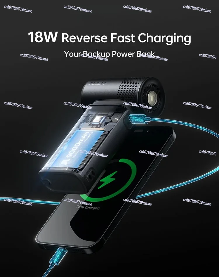 مدفع رياح صغير فائق السرعة موفر للطاقة ومروحة صغيرة محمولة بمنفذ USB