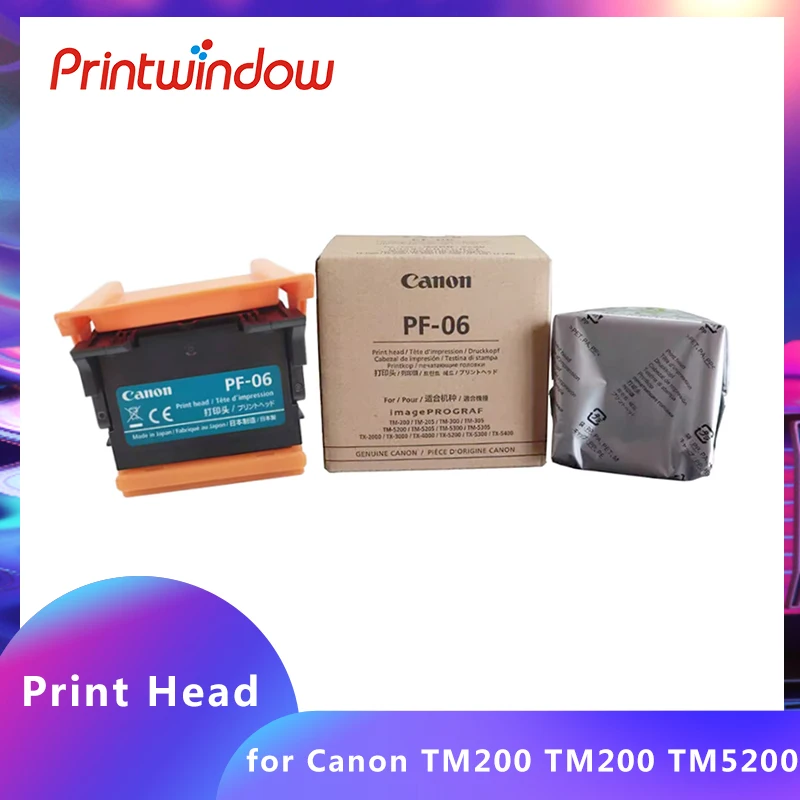 Original New PF-06 Print Head For Canon TM200 TM205 TM300 TM305 TM5200 TM5205 TM5305 PF06 Printhead 2352C001AA