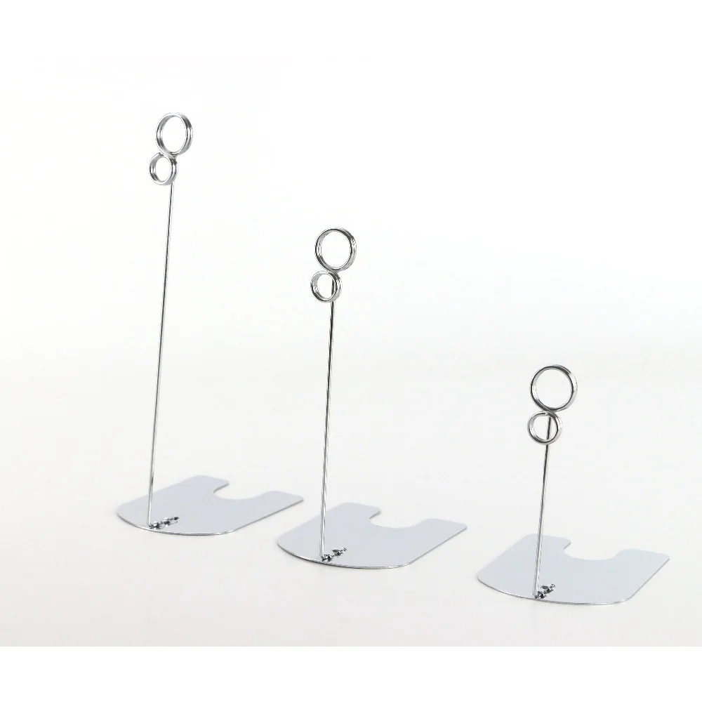 

50 Pcs Height 5/10/15cm Supermarket Shelf Talker Pop Metal Sign Clip Price Tag Display Clamp Desk Label Holder Name Card Snap