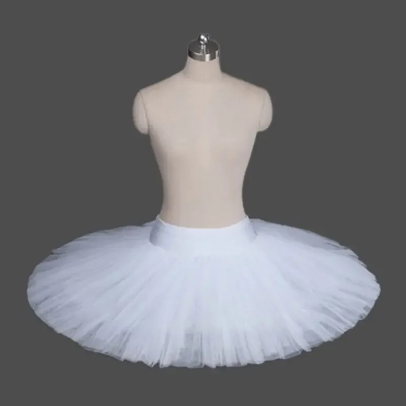 

Ballet Skirt Adult Practice Suit White Swan Lake Gauze Skirt Children's Tutu Skirt Performance Half-body Practice Skir t