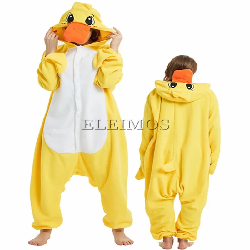 2025 새로운 할로윈 Onesie 동물 Kigurumi 캥거루 개 잠옷 성인 오리 돼지 만화 점프 슈트 잠옷 애니메이션 코스프레 Cos ☆ ★ 이에 ☆ ★