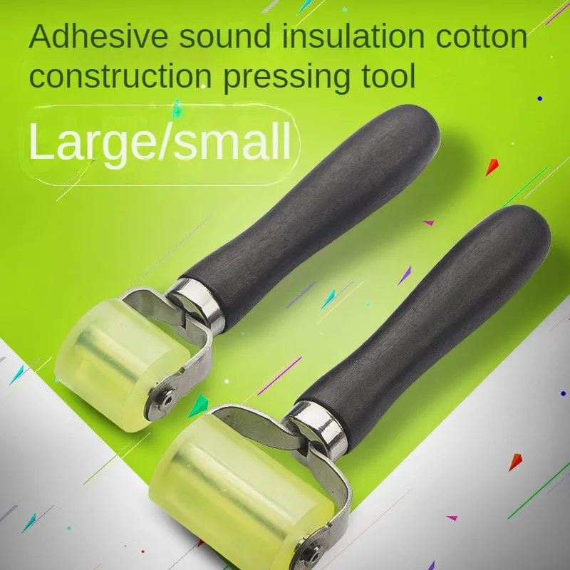 Car Acoustic Insulation Push Wheel Modification Tools Sound Foam Wheel Stop Vibration Plate Construction Pressure Roller