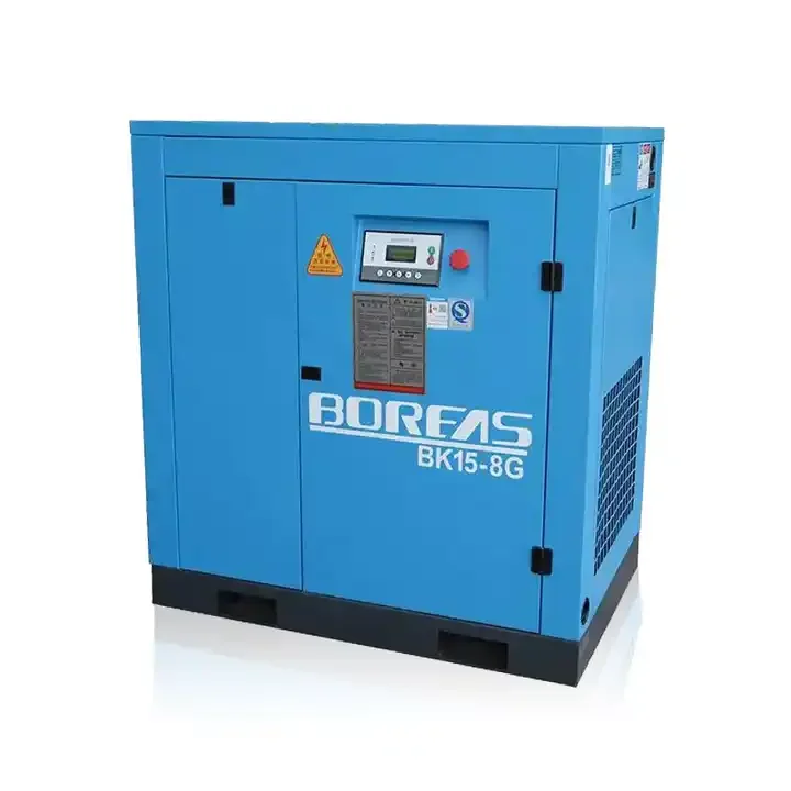 

Small Price Kaishan Boreas BK15-8G 15KW Saving Electric Engine Direct Driven Rotary Screw Air Compressor