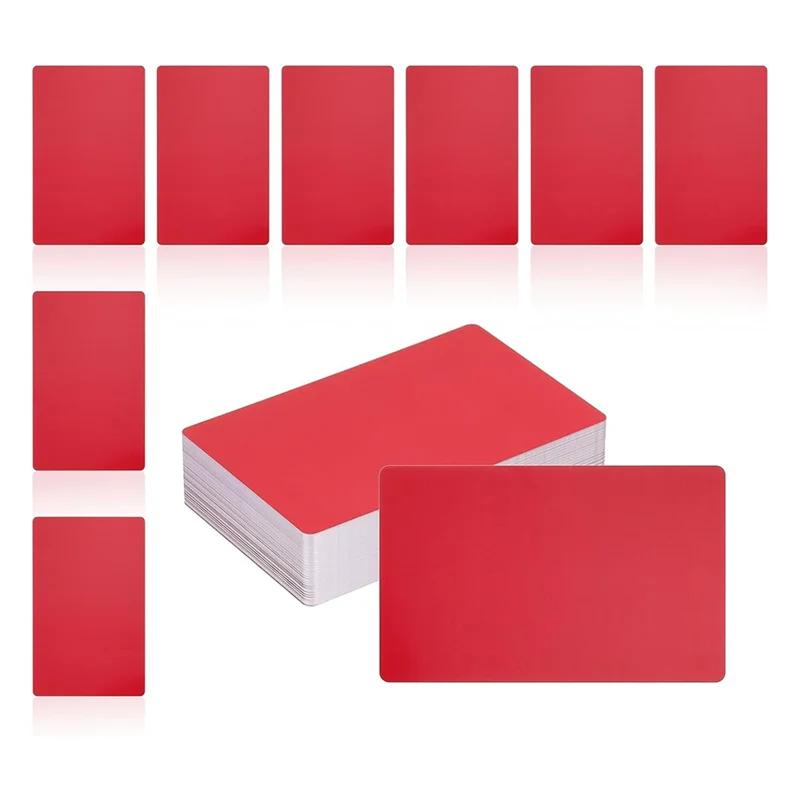 

A79Z-150Pcs Metal Business Card Blanks,1/64In Thick 3.4 X 2In Aluminum Laser Engraving Material For DIY Business Cards