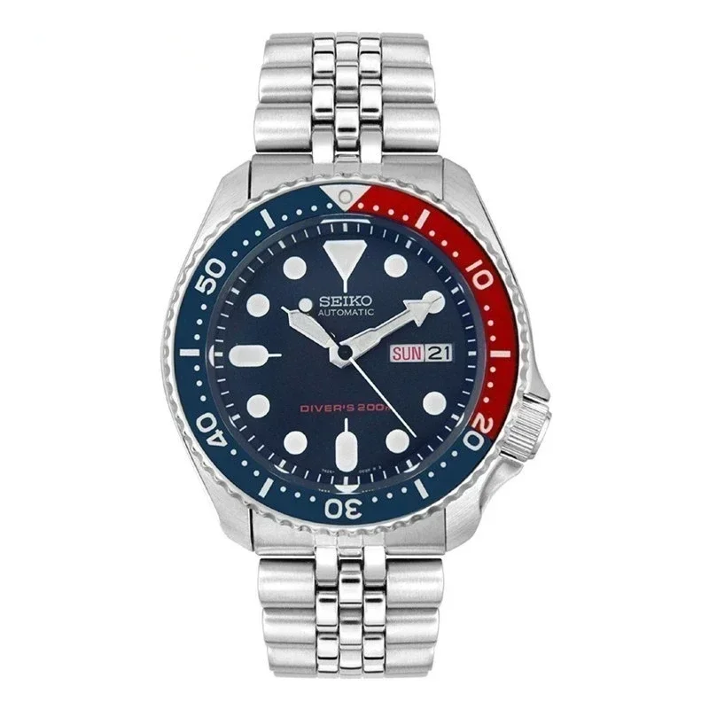 ساعة سيكو SKX009-K1/K2 ستانلس ستيل للرجال Water Ghost أوتوماتيكية للأعمال