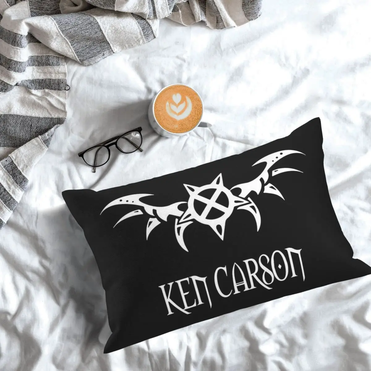 Rapper Ken Carson Merch X Singer Rectangle Pillowcase Cushion Cover Decor Bedroom Bed Home Comfort Throw Pillow