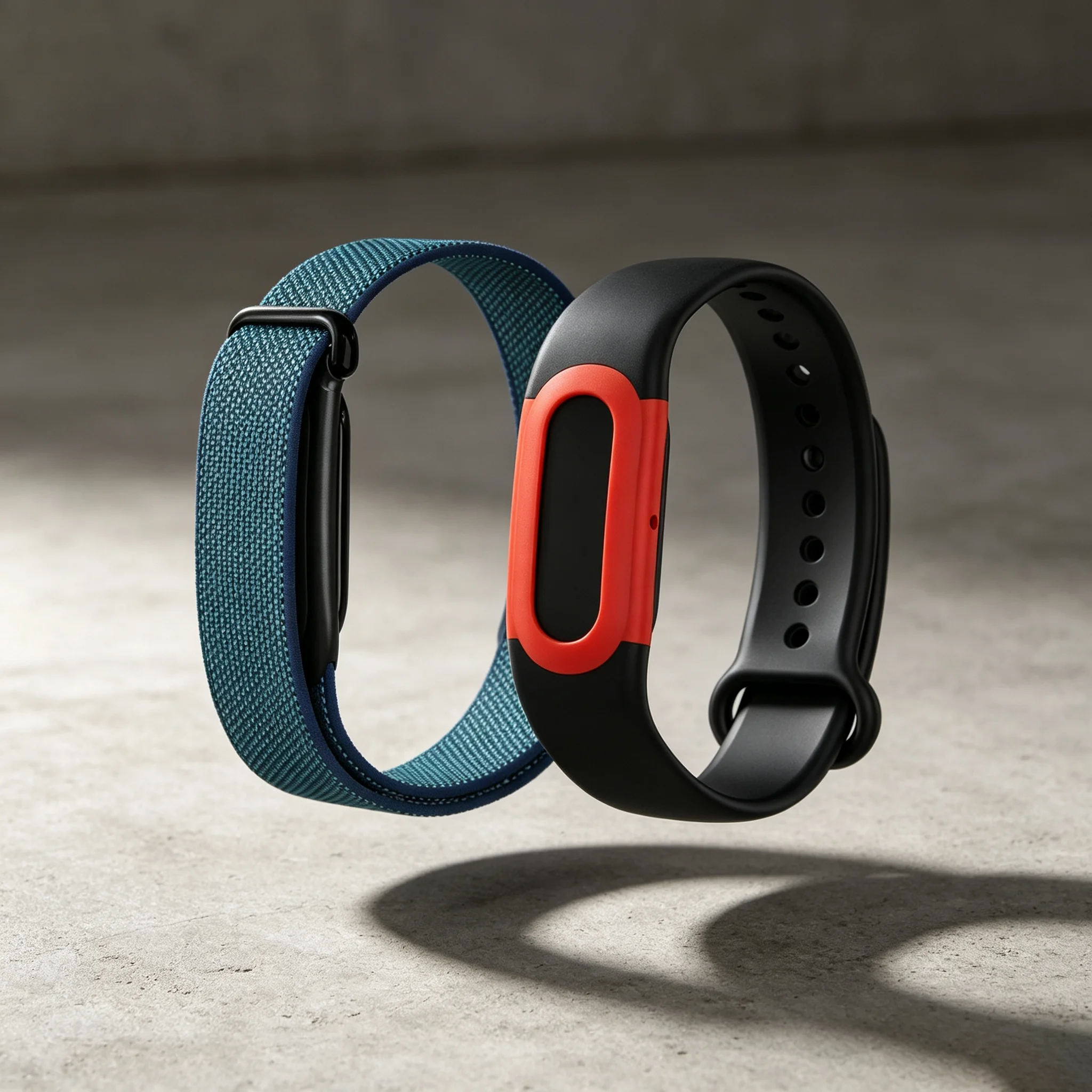 Silikon + Nylon Sportuhrenarmband für Google Fitbit Air Armband Atmungsaktives Band Ersatz-Zubehör